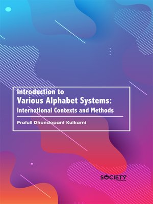 cover image of Introduction to Various Alphabet Systems